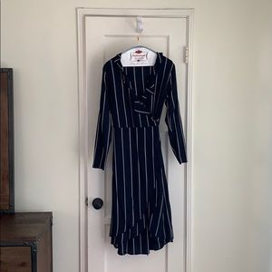 Blue and Navy shift dress by Rails